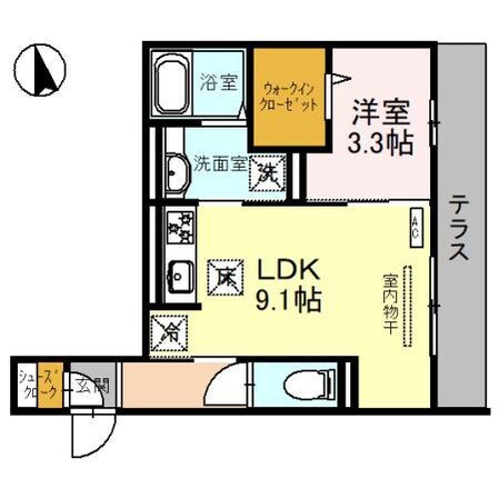 ラルジュ飯塚（高崎市飯塚町）の物件間取画像